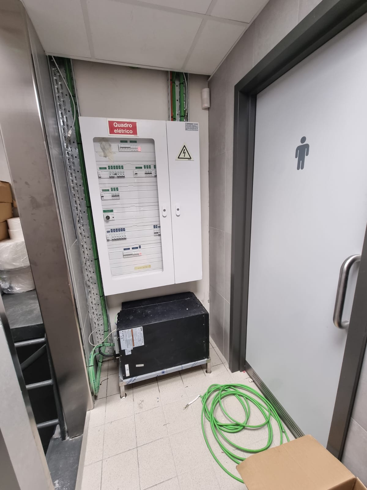 Quadro Elétrico em Área de Serviço